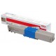 OKI (44973533) Toner laser Jaune pour séries C-301/321 & MC-332/342 ORIGINAL.