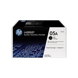 Pack Cartouche toner Noir 05A HP Laserjet P2037/P2037n origine CE505D