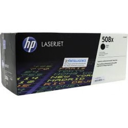 Cartouche toner Noir 508X HP Laserjet Color M553dn origine CF360X