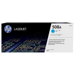 Cartouche toner laser Cyan 508A HP Laserjet MFP-M577dn origine CF361A