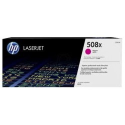 Cartouche toner laser Rouge 508X HP Laserjet M553n origine HP CF363X