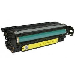 cartouche jaune laser compatible HP Laserjet Color CP3525dn CE252A