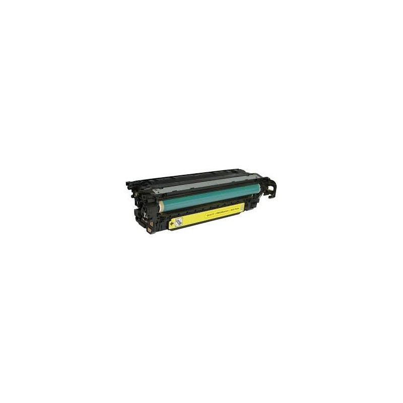 cartouche jaune laser compatible HP Laserjet Color CP3525dn CE252A