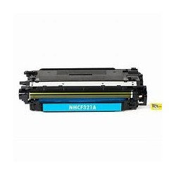 Cartouche 653A toner laser cyan compatible HP Laserjet MFPM680f CF321A