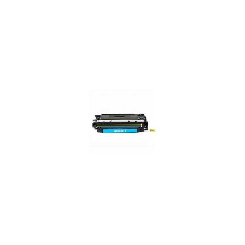 Cartouche 653A toner laser cyan compatible HP Laserjet MFPM680f CF321A