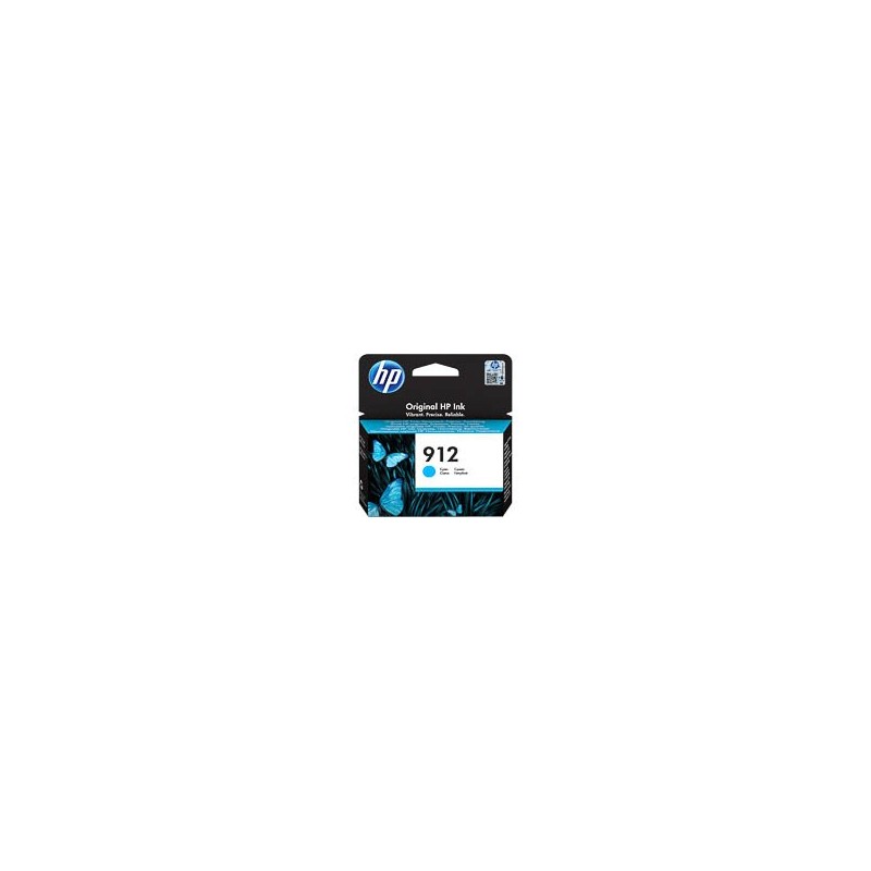 cartouche encre bleue 912 origine HP officejet pro 8024e/8017 3YL77AE