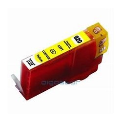 Cartouche jet d'encre Jaune CD974AE-BGX PREMIUM pour HP