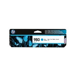 Cartouche jet d'encre Cyan D8J07A Original pour HP