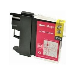 Cartouche jet d'encre magenta PREMIUM Compatible BROTHER LC-980M