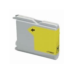 Cartouche jet d'encre Jaune Gamme PREMIUM Compatible ® Brother LC1000Y