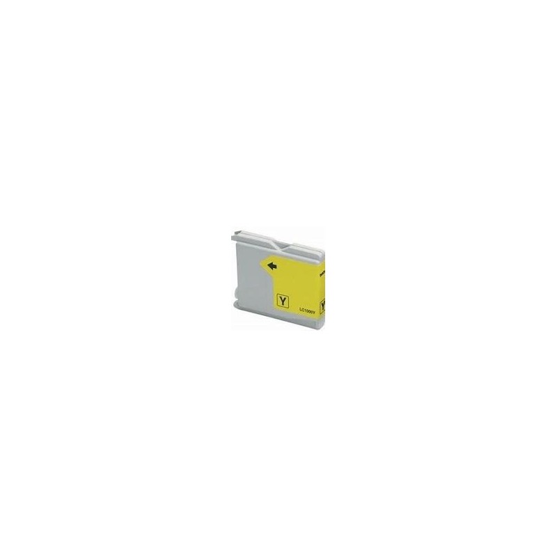 cartouche Jaune jet d'encre DCP153C compatible Brother LC970Y