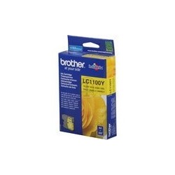 cartouche encre jaune origine Brother LC1100Y pour DCP395CN/DCP585C