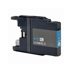 cartouche encre cyan imprimante MFCJ6710 compatible Brother LC1280XLC