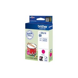 BROTHER LC22UM Cartouche jet d'encre Magenta pour DCP-J785 ORIGINALE.