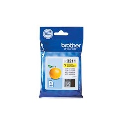 Cartouche jet d'encre Jaune LC3211Y Original pour Brother