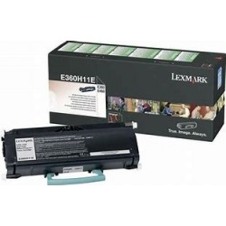 Cartouche toner laser Noir imprimante E360dn origine Lexmark E360H11E