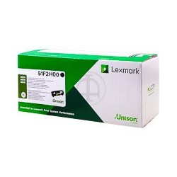 Toner laser Noir 51F2H00 Original pour Lexmark