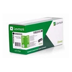 Toner laser Noir 51B2000 Original pour Lexmark