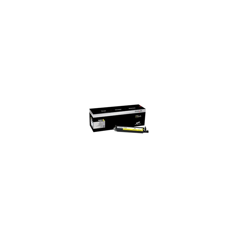 développeur laser 700D4 couleur jaune CX410de Lexmark origine 70C0D40