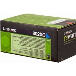 LEXMARK (80C2XC0) Toner laser Cyan pour séries CX-510 ORIGINAL.