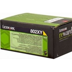 LEXLMARK (80C2XY0) Toner laser Jaune pour séries CX-510 ORIGINAL.