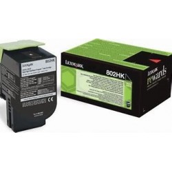 Cartouche 502XK laser Noir imprimante CX510 Lexmark d'origine 80C2XK0