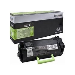 Cartouche 622X laser Noir Lexmark MX811dfe / MX811dme origine 62D2X00