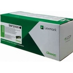 Toner RETORNABLE Noir 56F2X00 Original pour Lexmark