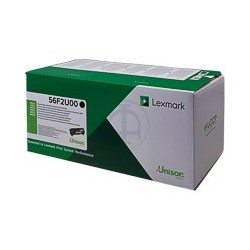 Toner laser Noir 56F2U00 Original pour Lexmark