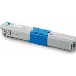 cartouche toner laser Oki C530dn couleur cyan compatible 44469706