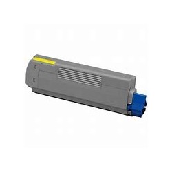 cartouche toner laser C610 jaune compatible pour Oki 44315305