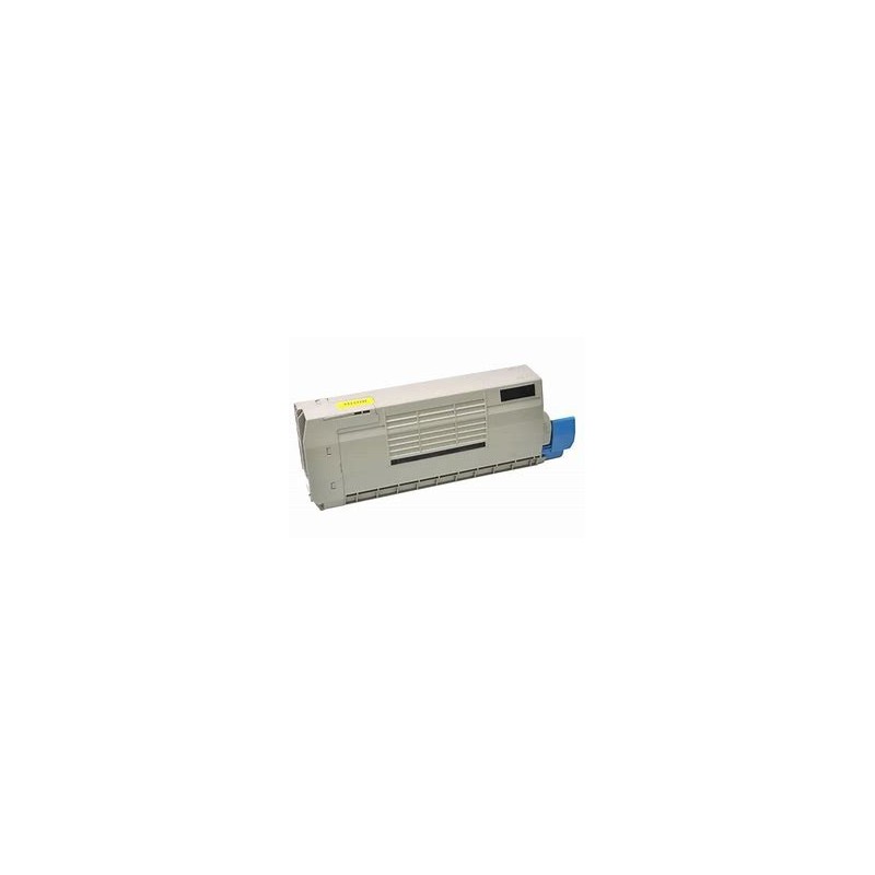 Cartouche toner laser Oki C710cdtn jaune compatible 44318605