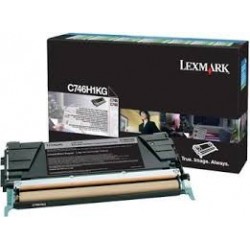 Toner laser Noir C746H1KG Original pour Lexmark C 748 E