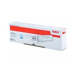 cartouche toner laser MC883dnct cyan pour Oki origine 45862839