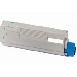 Toner laser Cyan Gamme PREMIUM Compatible ® Oki 43865723