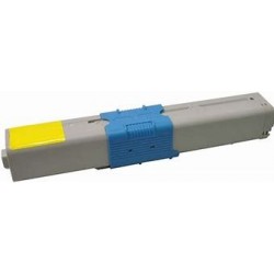 cartouche toner laser Oki MC562dnw couleur jaune compatible 44469722