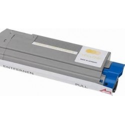 cartouche de toner laser C612dn jaune compatible Oki 46507505