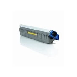 cartouche toner laser couleur jaune compatible Oki C830n 44059105