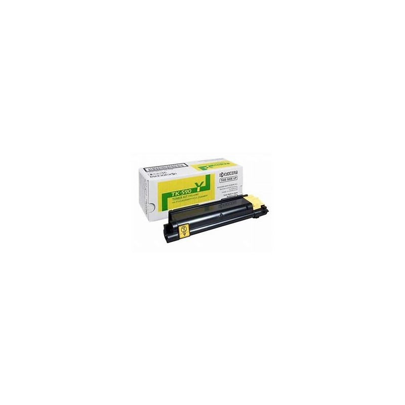 Toner laser jaune Marque Constructeur KYOCERA TK590Y