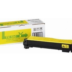 Toner laser Jaune TK560Y Original pour Kyocera