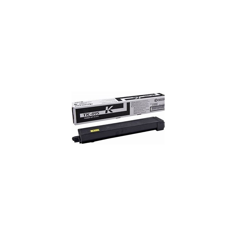 Cartouche toner laser noir origine Kyocera FSC8025mfp TK895K