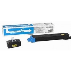 Cartouche toner laser cyan origine Kyocera FSC8020mfp TK895C