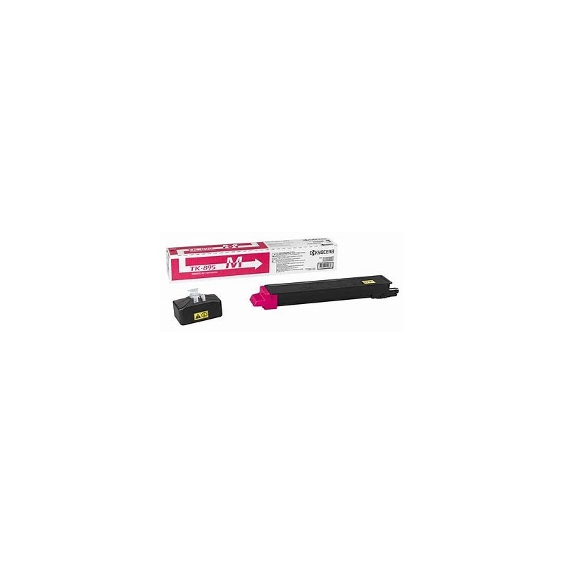 Toner laser Magenta TK895M Original pour Kyocera