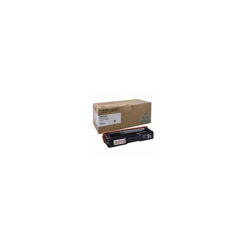 cartouche de toner laser bleue origine Ricoh Aficio SPC222dn 407645