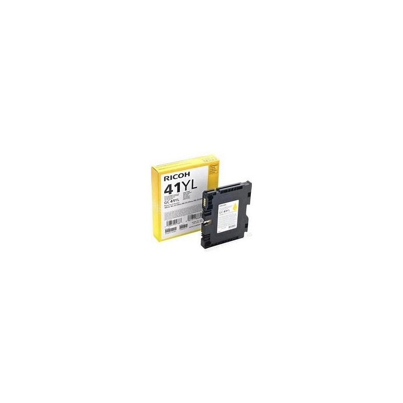 cartouche jaune gc41y encre gel origine Ricoh Aficio SG3100snw 405768