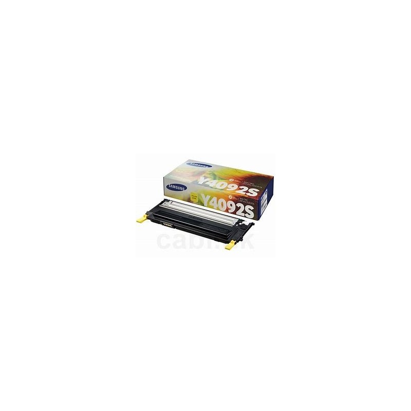 Cartouche Y4092S toner laser Jaune CLX3170n origine Samsung SU482A