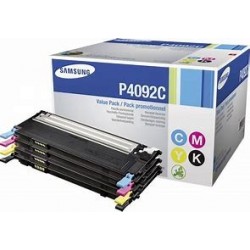 Pack 4 toner laser Noir et Couleurs origine Samsung CLX3170fn SU392A