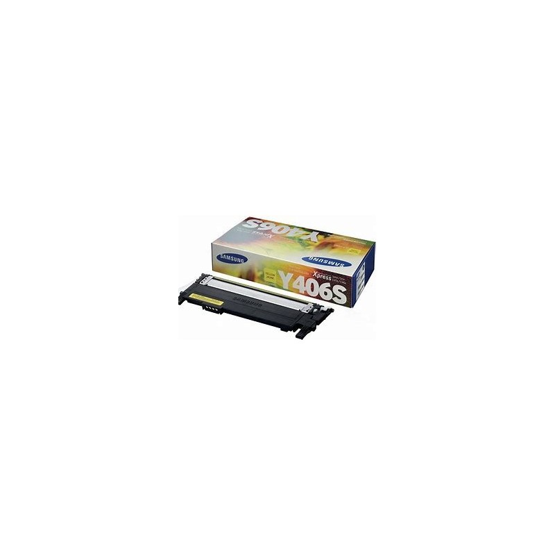 Cartouche Y406S toner laser jaune origine Samung Xpress C410w SU462A