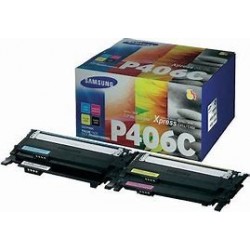 pack 4 toner laser noir et couleur P406C origine Samsung C467w SU375A