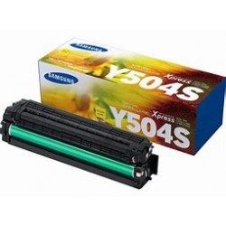 Cartouche toner laser Jaune Y504S Samsung CLX4195fn origine SU502A